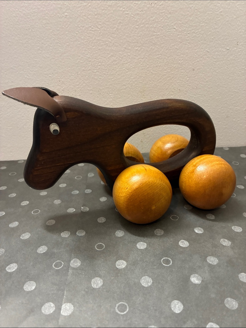 Wooden Horse Pull Toy